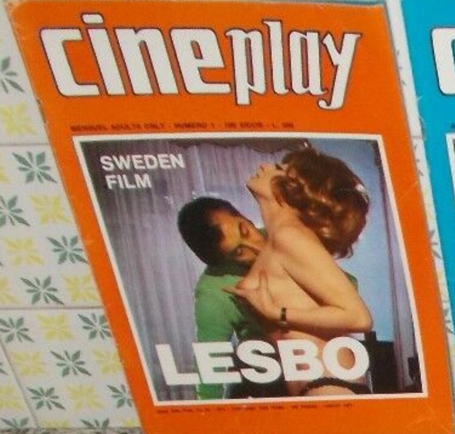 CINEPLAY magazine side cover Issue 1  1971