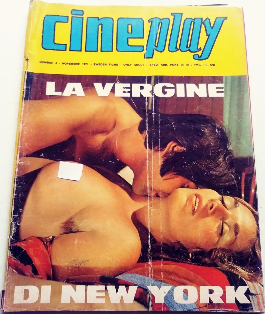 CINEPLAY magazine side cover Issue 4 November 1971