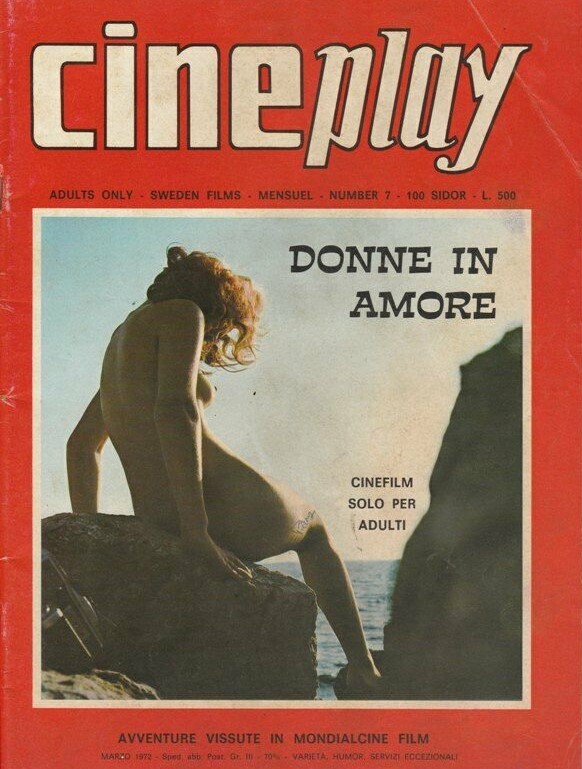 CINEPLAY magazine side cover Issue 7 April 1972