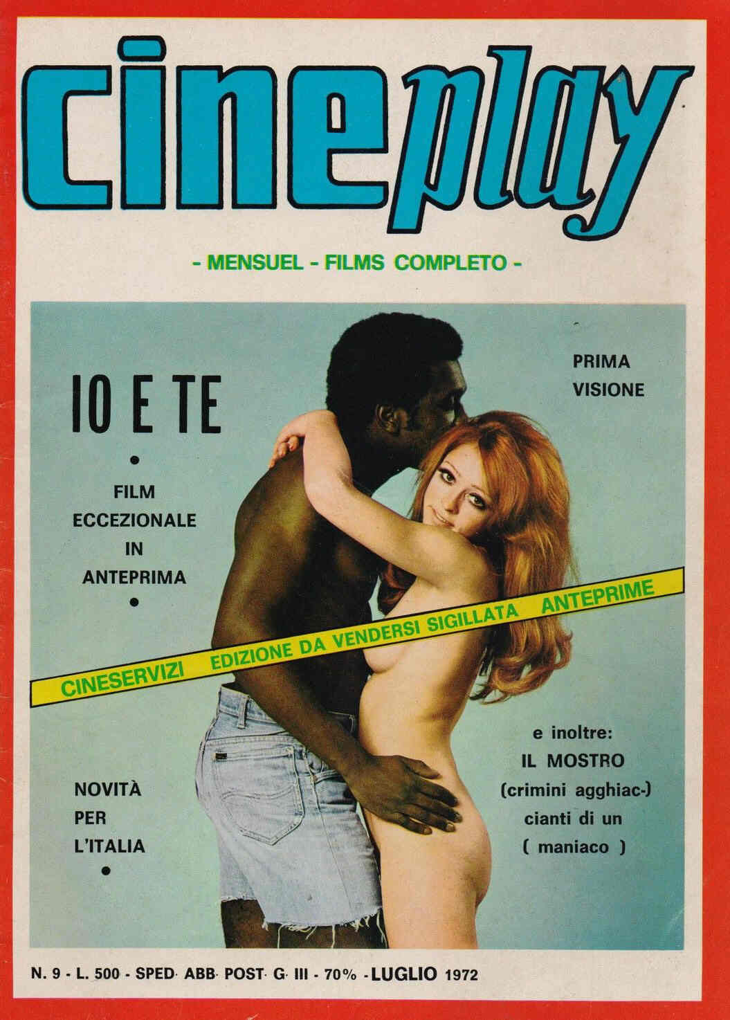 CINEPLAY magazine side cover Issue 9 June 1972
