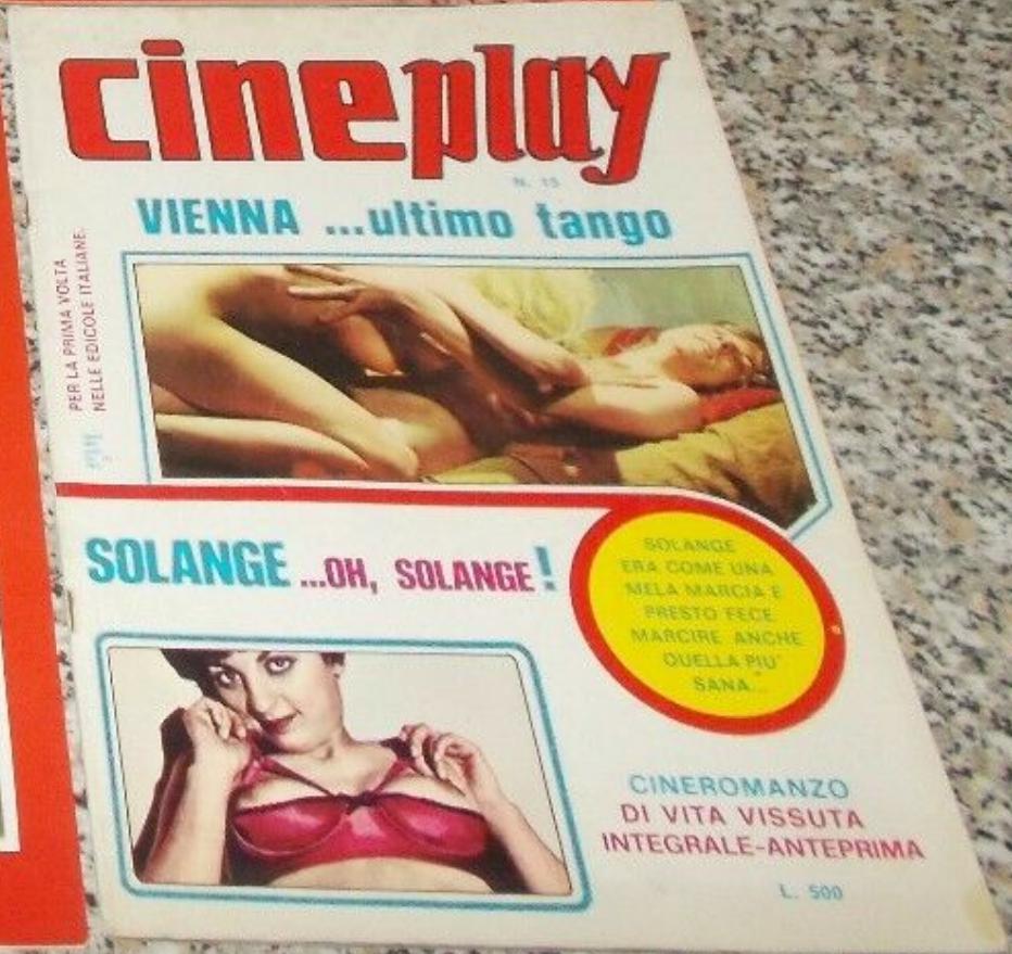 CINEPLAY magazine side cover Issue 15  1973