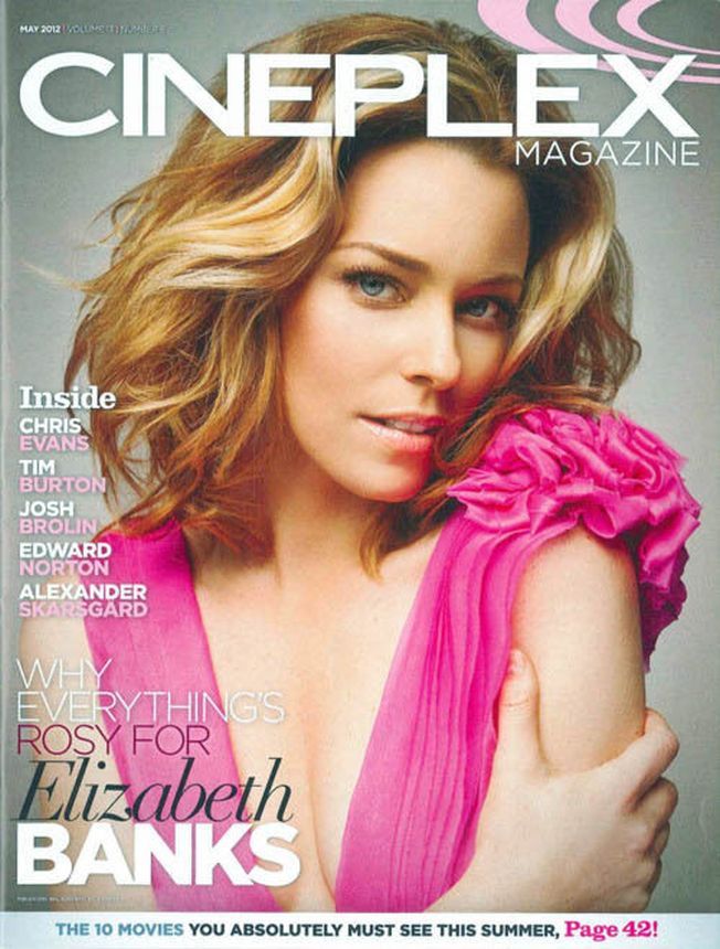 CINEPLEX magazine side cover  Vol 13 # 5 May 2012