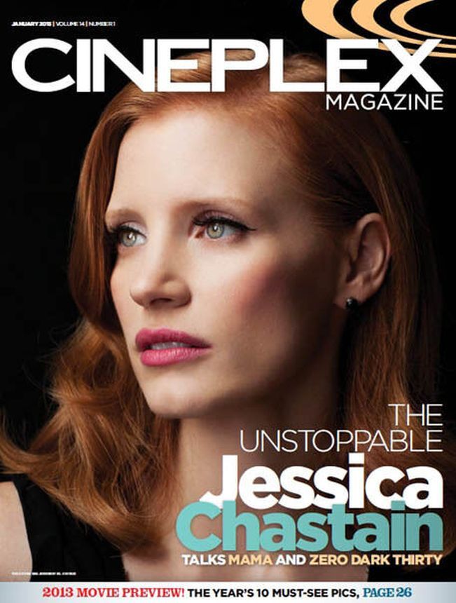 CINEPLEX magazine side cover  Vol 14 # 1 January 2013