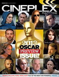 CINEPLEX magazine side cover  Vol 14 # 2 February 2013