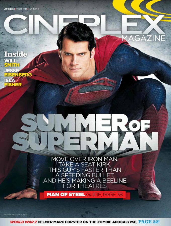 CINEPLEX magazine side cover  Vol 14 # 6 June 2013