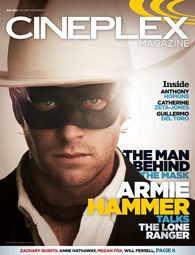 CINEPLEX magazine side cover  Vol 14 # 7 July 2013