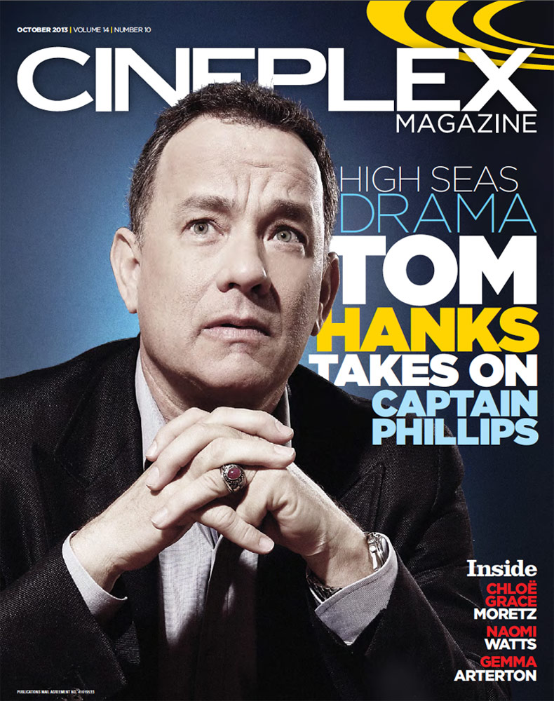 CINEPLEX magazine side cover  Vol 14 # 10 October 2013