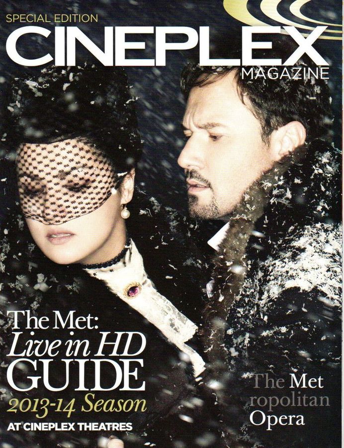 CINEPLEX magazine side cover  Special  2013