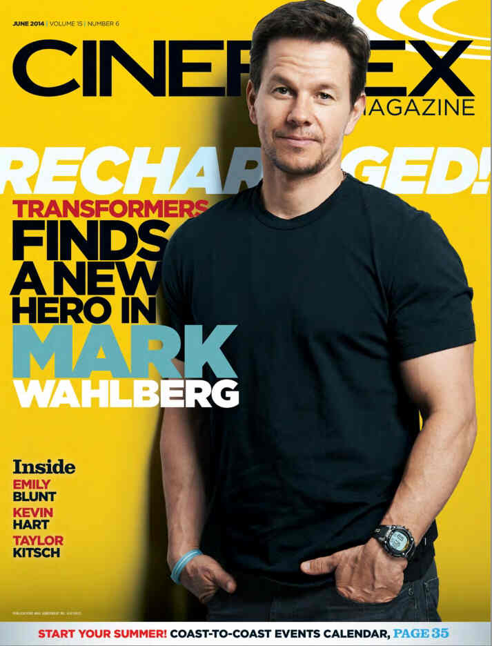 CINEPLEX magazine side cover  Vol 15 # 6 June 2014