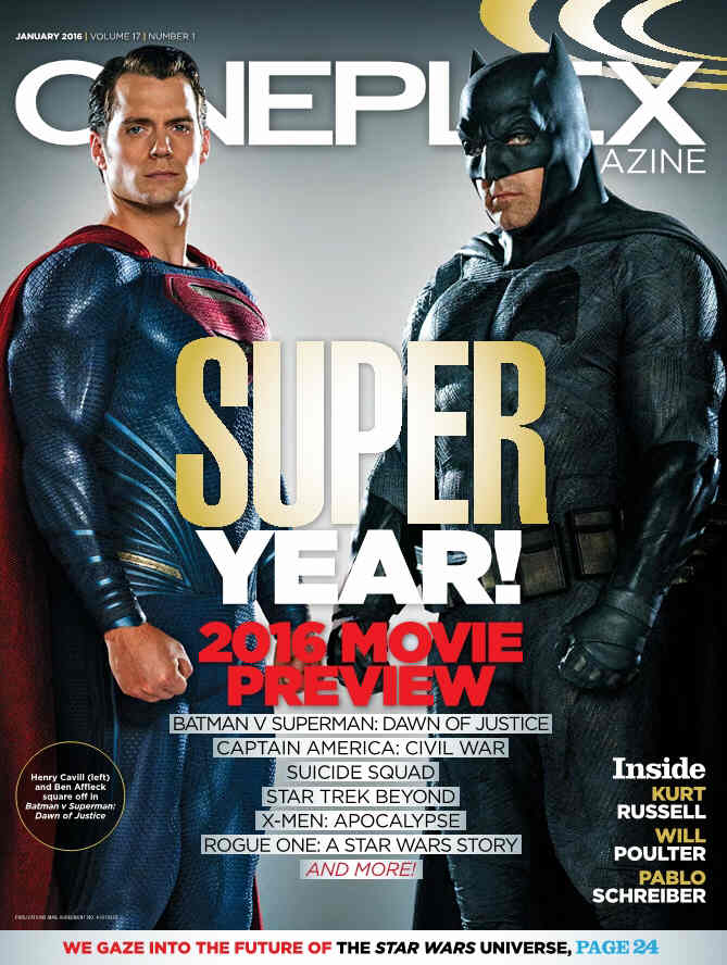 CINEPLEX magazine side cover January 2016