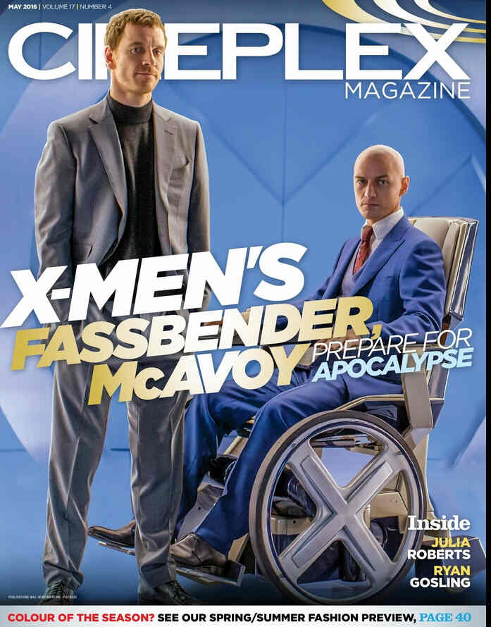 CINEPLEX magazine side cover May 2016