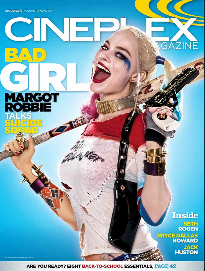 CINEPLEX magazine side cover August 2016