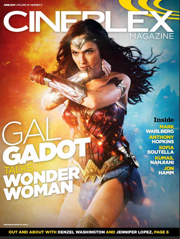 CINEPLEX magazine side cover June 2017