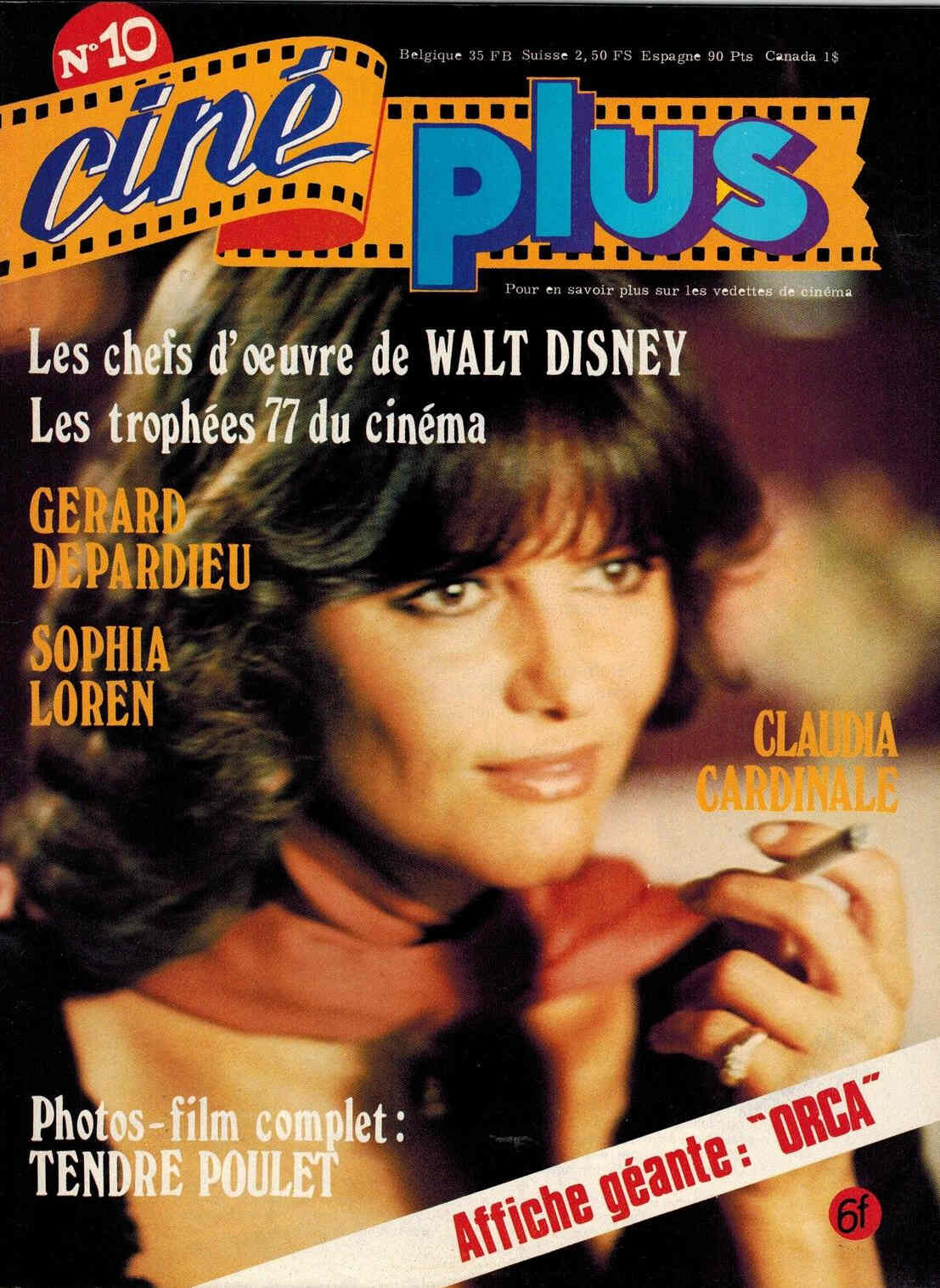 CINE PLUS magazine side cover Issue 10  1977