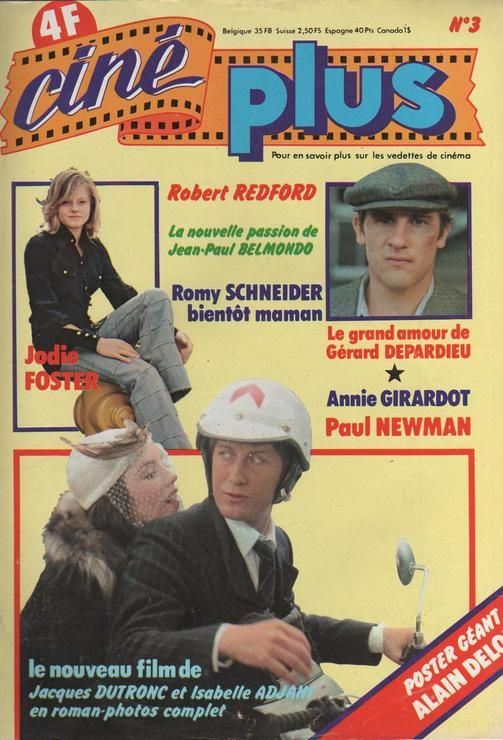 CINE PLUS magazine side cover Issue 3 March 1977