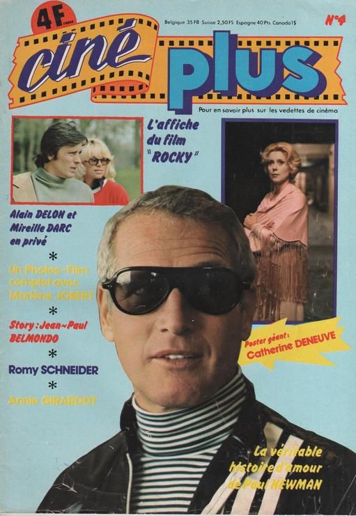 CINE PLUS magazine side cover Issue 4 April 1977