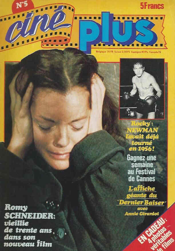 CINE PLUS magazine side cover Issue 5  1977