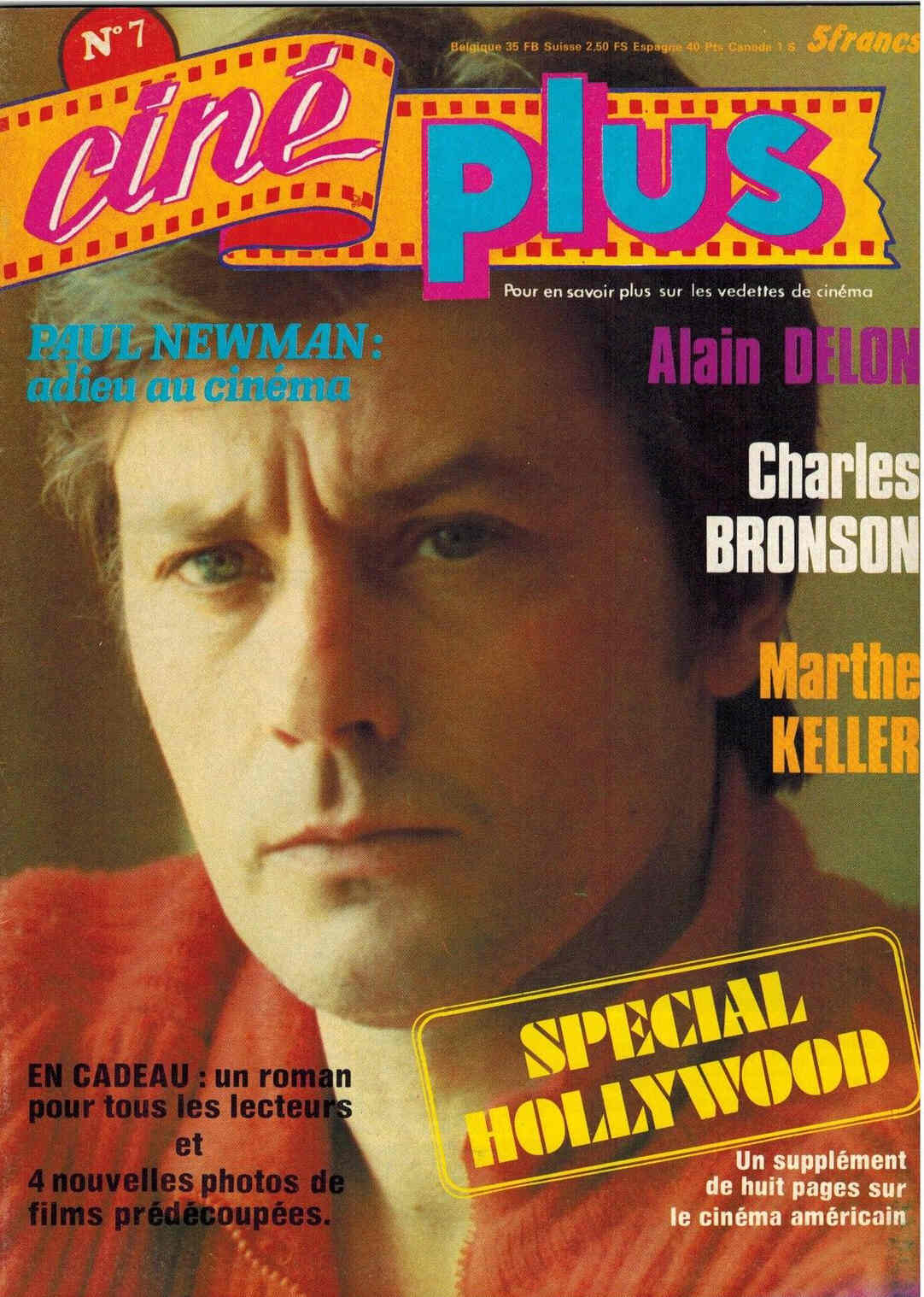 CINE PLUS magazine side cover Issue 7  1977