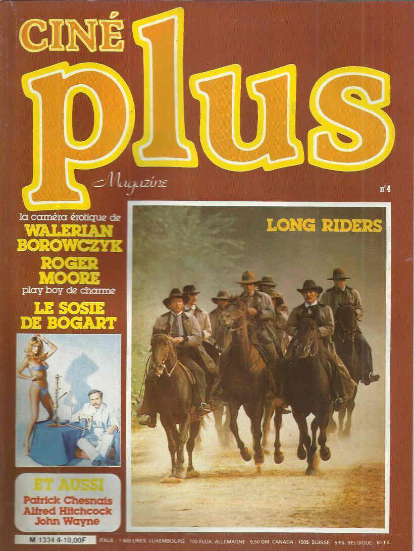 CINE PLUS magazine side cover Issue 4 June 1980