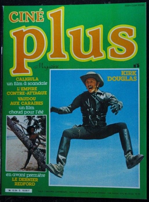 CINE PLUS magazine side cover Issue 5  1980