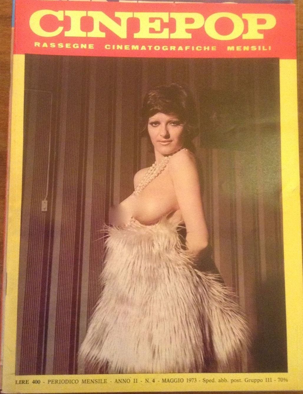 CINEPOP magazine side cover Issue 4 May 1973