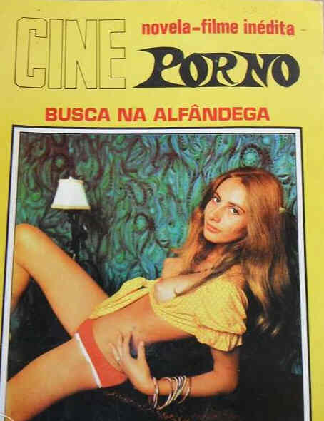 CINE PORNO magazine side cover  1976