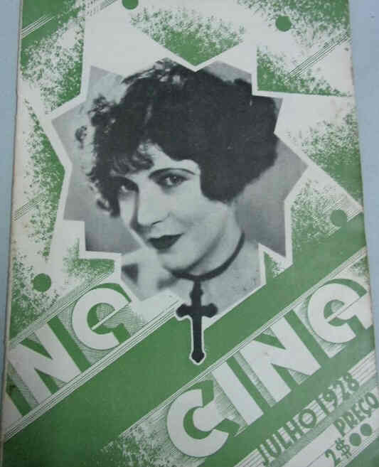 CINE (Portugal) magazine side cover Issue 2 July 1928