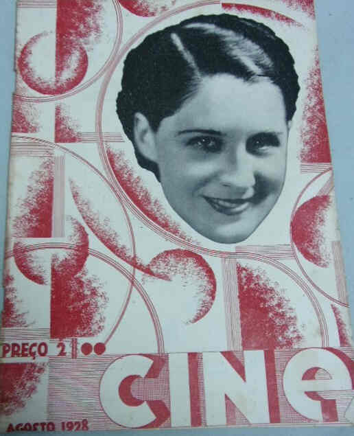 CINE (Portugal) magazine side cover Issue 3 August 1928