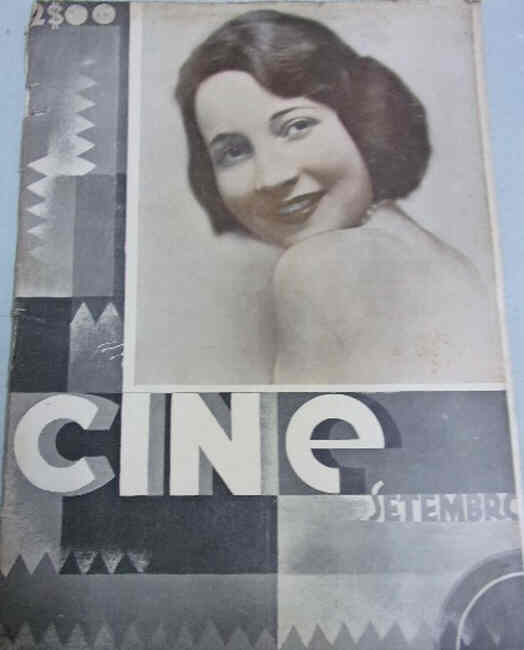 CINE (Portugal) magazine side cover Issue 4 September 1928