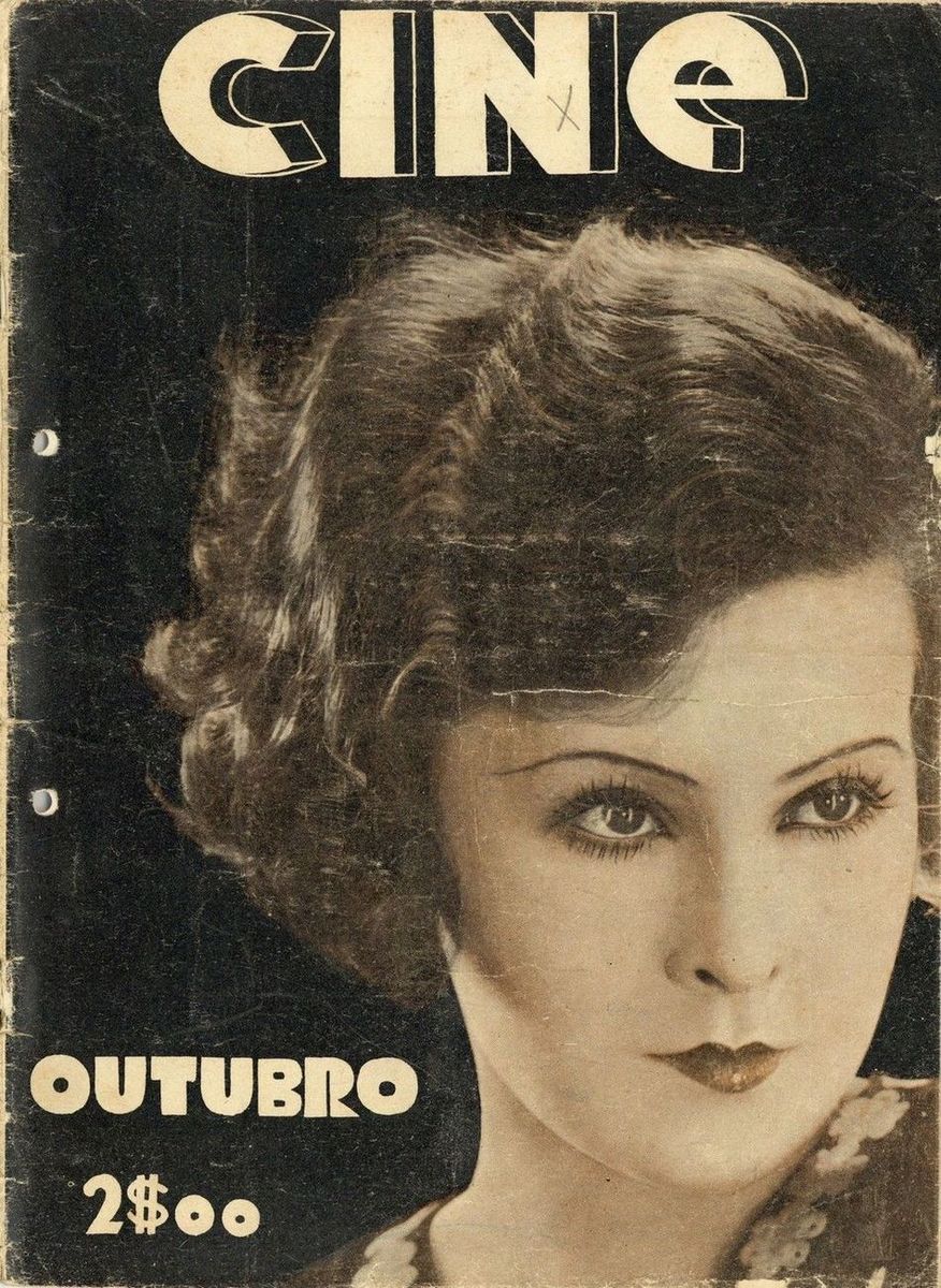 CINE (Portugal) magazine side cover Issue 5 October 1928