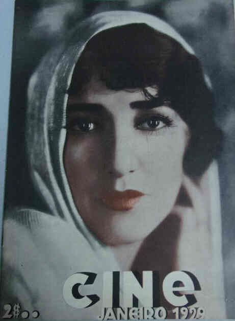 CINE (Portugal) magazine side cover Issue 8 January 1929