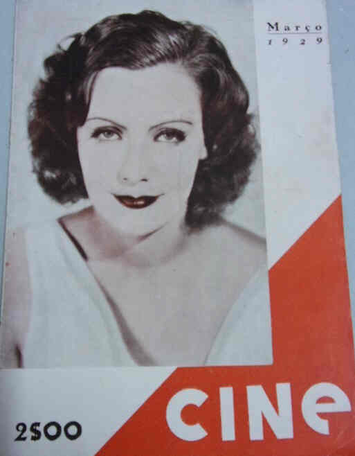 CINE (Portugal) magazine side cover Issue 10 March 1929
