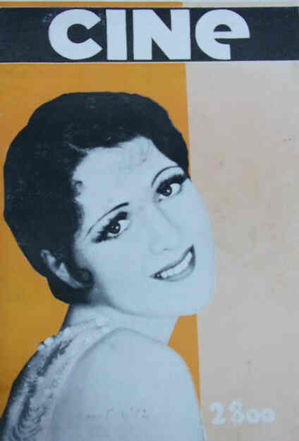 CINE (Portugal) magazine side cover Issue 12 June/July 1929