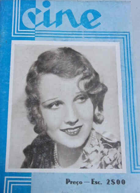 CINE (Portugal) magazine side cover Issue 17  1930