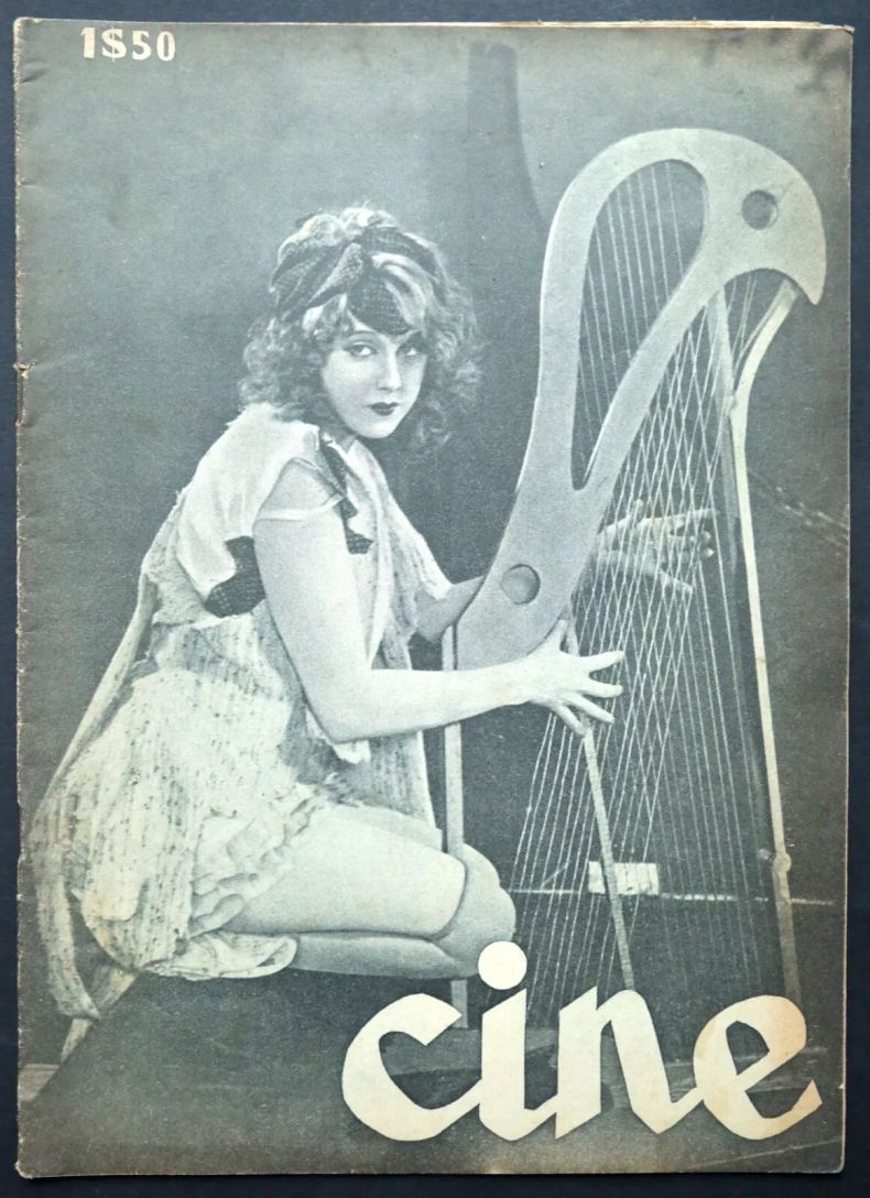 CINE (Portugal) magazine side cover Issue 3  1931