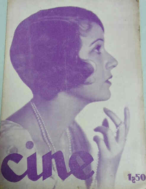 CINE (Portugal) magazine side cover Issue 4  1931