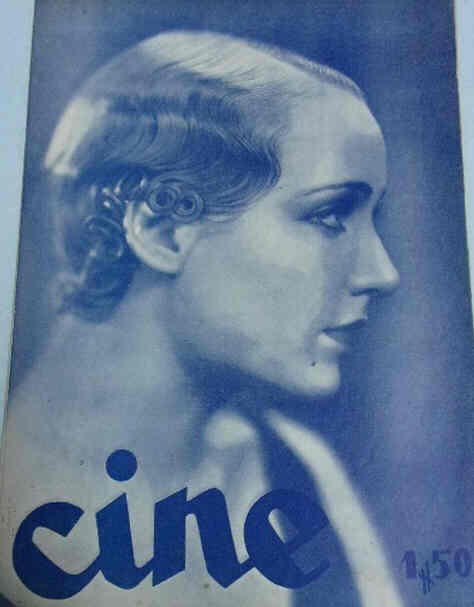 CINE (Portugal) magazine side cover Issue 5  1931