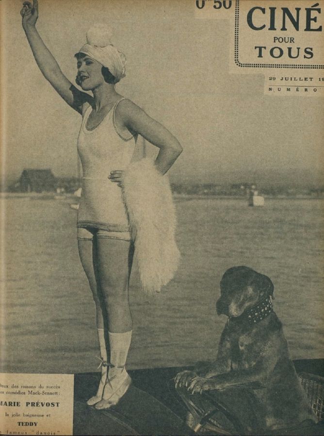 CINE POUR TOUS magazine side cover Issue 71 29 July 1921