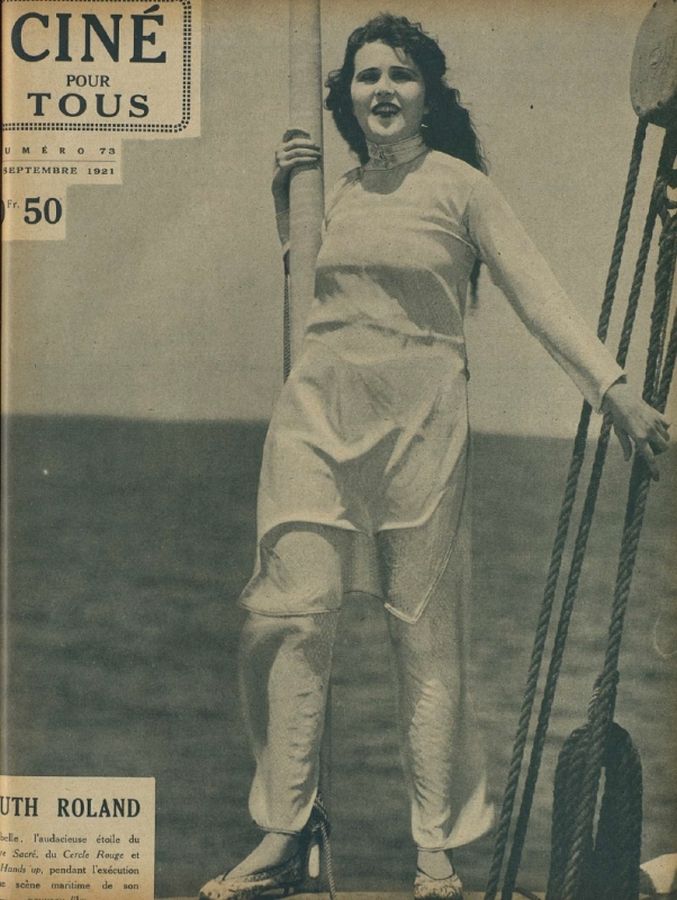 CINE POUR TOUS magazine side cover Issue 73 8 September 1921
