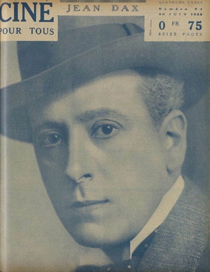 CINE POUR TOUS magazine side cover Issue 94 30 June 1922