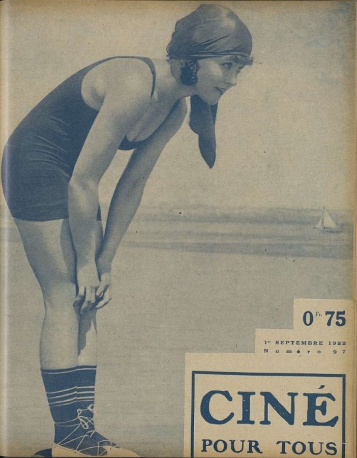 CINE POUR TOUS magazine side cover Issue 97 1 September 1922