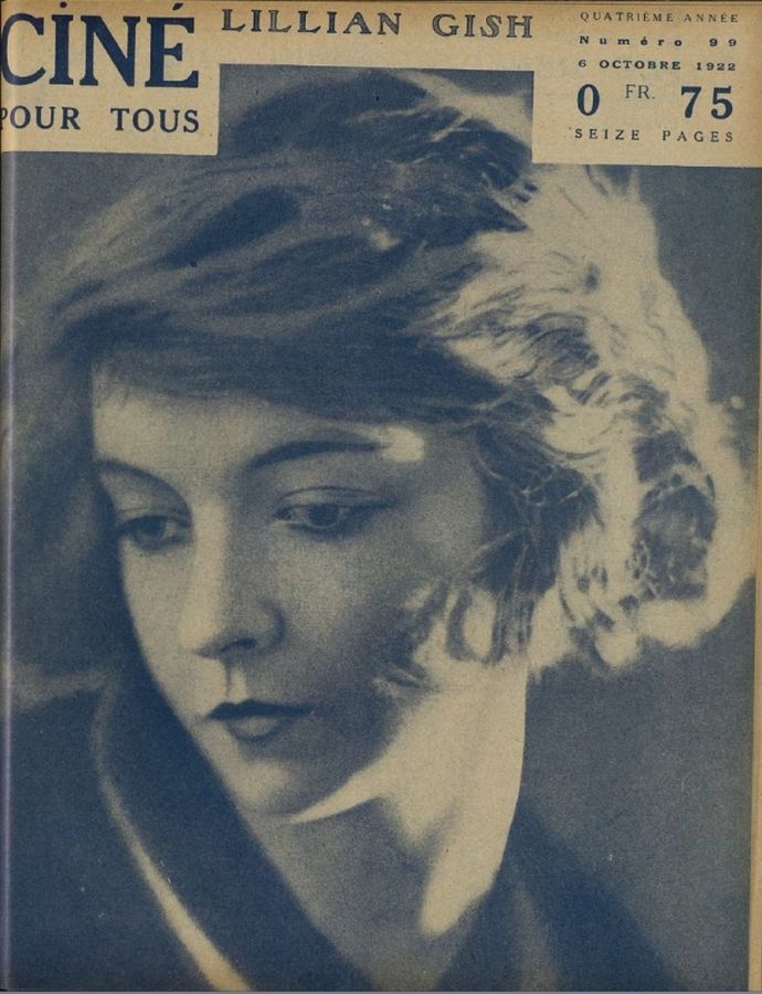 CINE POUR TOUS magazine side cover Issue 99 6 October 1922