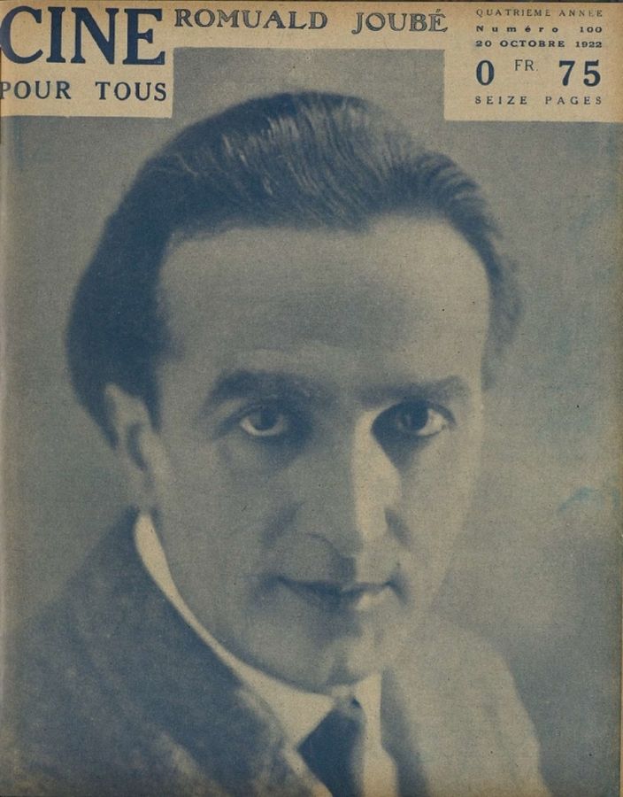 CINE POUR TOUS magazine side cover Issue 100 20 October 1922