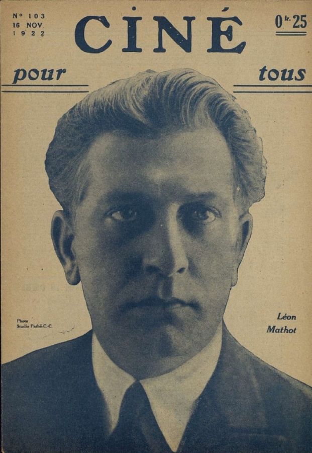 CINE POUR TOUS magazine side cover Issue 103 16 November 1922