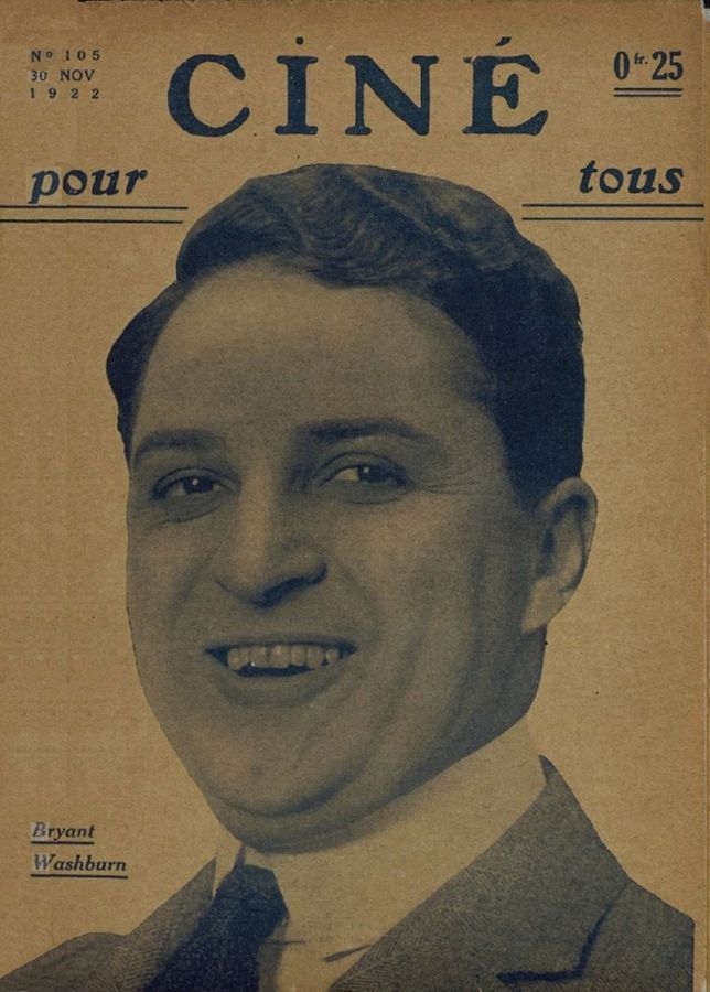 CINE POUR TOUS magazine side cover Issue 105 30 November 1922