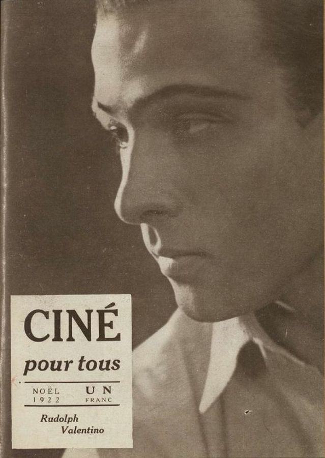 CINE POUR TOUS magazine side cover Issue 108 21 December 1922