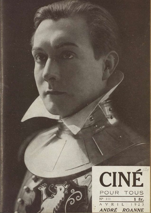 CINE POUR TOUS magazine side cover Issue 111 April 1923