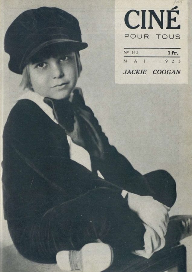 CINE POUR TOUS magazine side cover Issue 112 May 1923