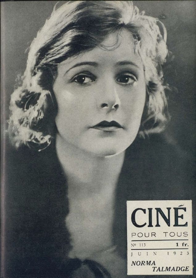 CINE POUR TOUS magazine side cover Issue 113 June 1923