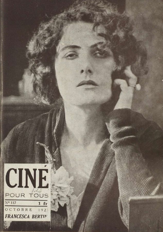 CINE POUR TOUS magazine side cover Issue 117 October 1923